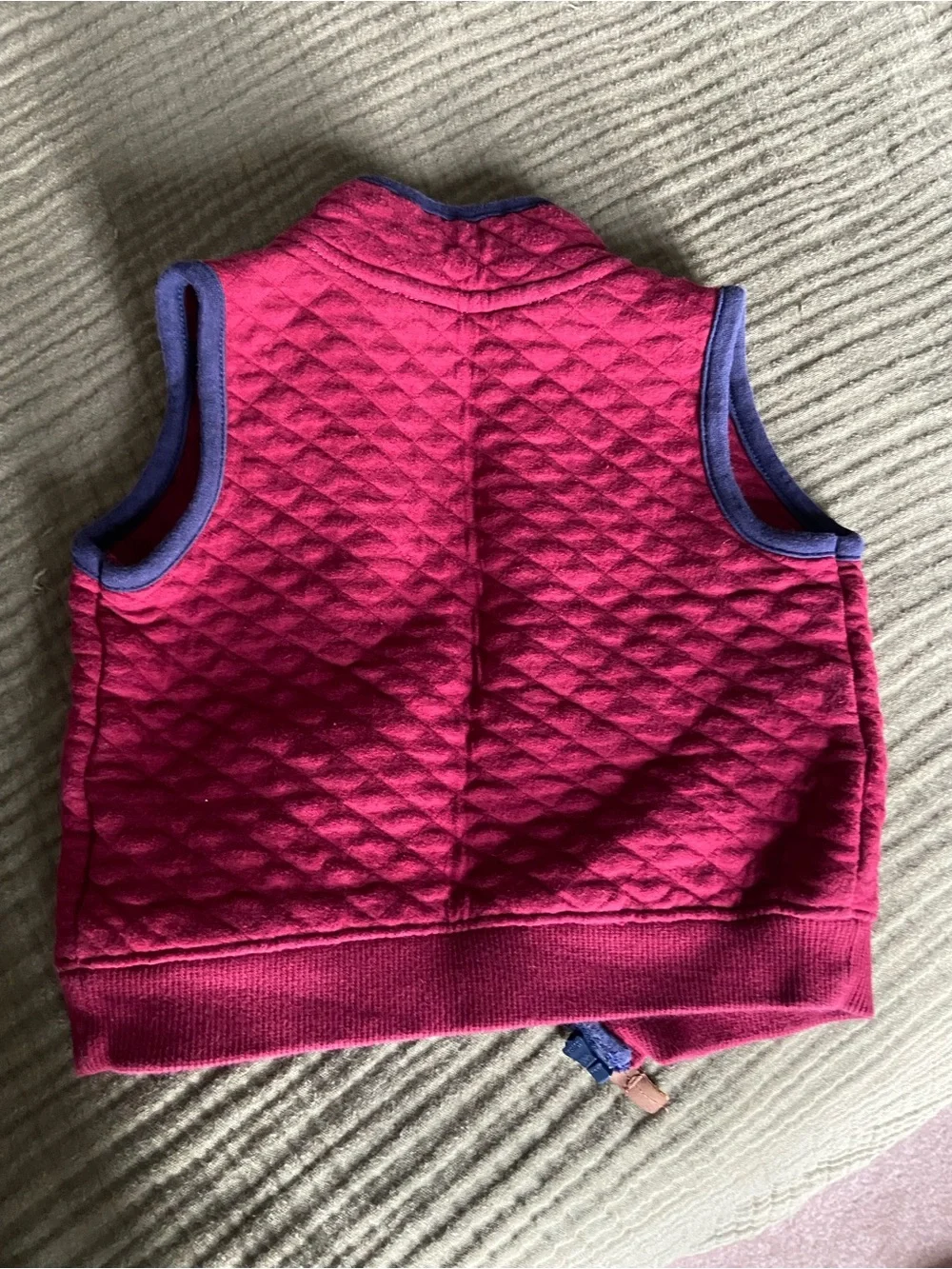 Carter's White and Navy Striped Baby Sweater